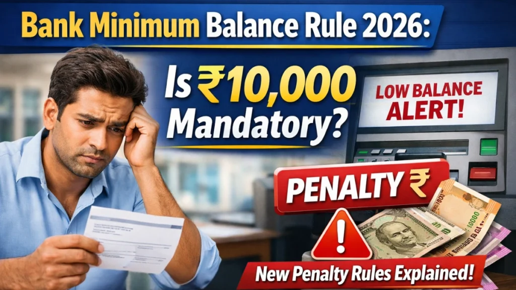 Bank Minimum Balance Rule 2026