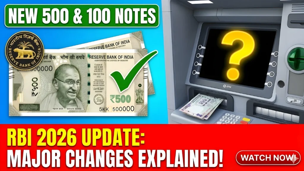 RBI 2026 Currency Update
